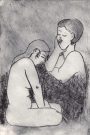 Drypoint Two Women