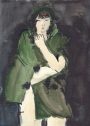 Woman In Green Coat